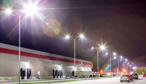 LED street lighting project in  Capital Logistics Centre of Slovakia