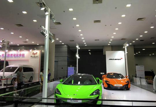 Lepower shares inverted COB new products stunning Shenzhen-Hong Kong-Macao International Auto Show