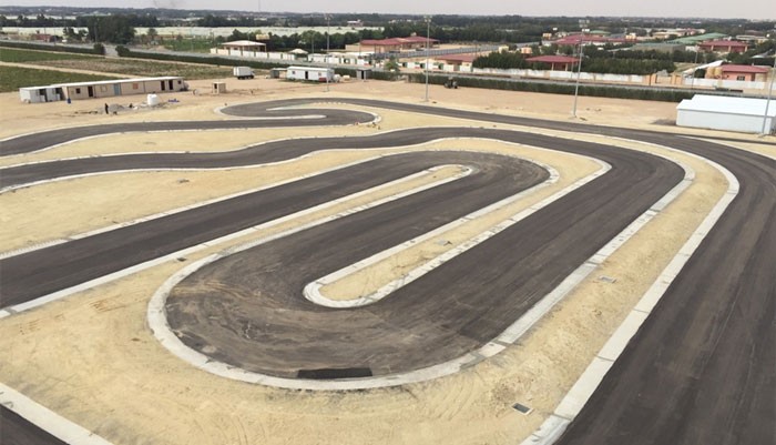 Kuwait - Kart racing circuit LED mining light lighting renovation