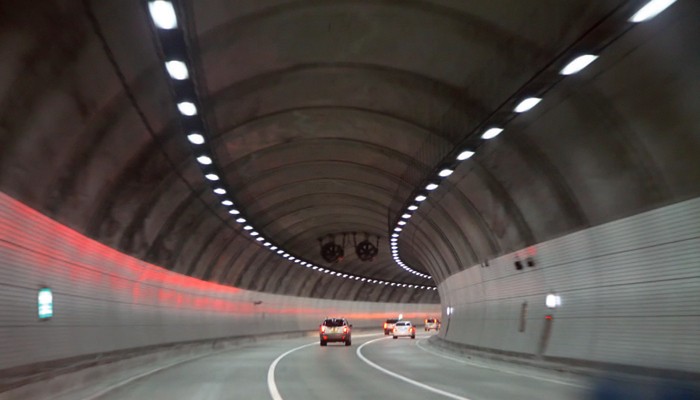 Dongguan Ma Shishan LED tunnel lighting project